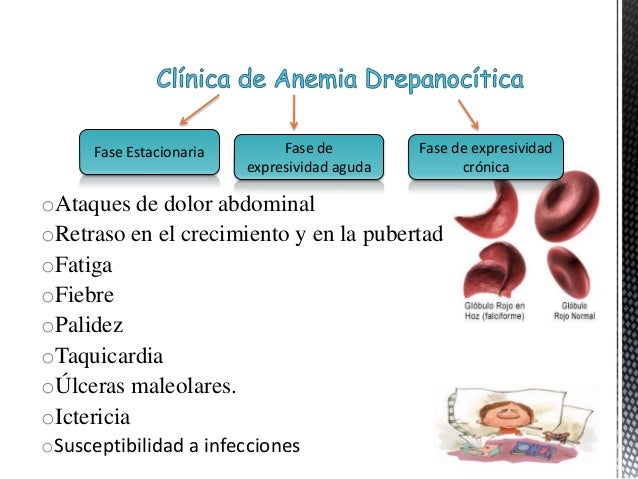 anemia drepanocitica pediatria